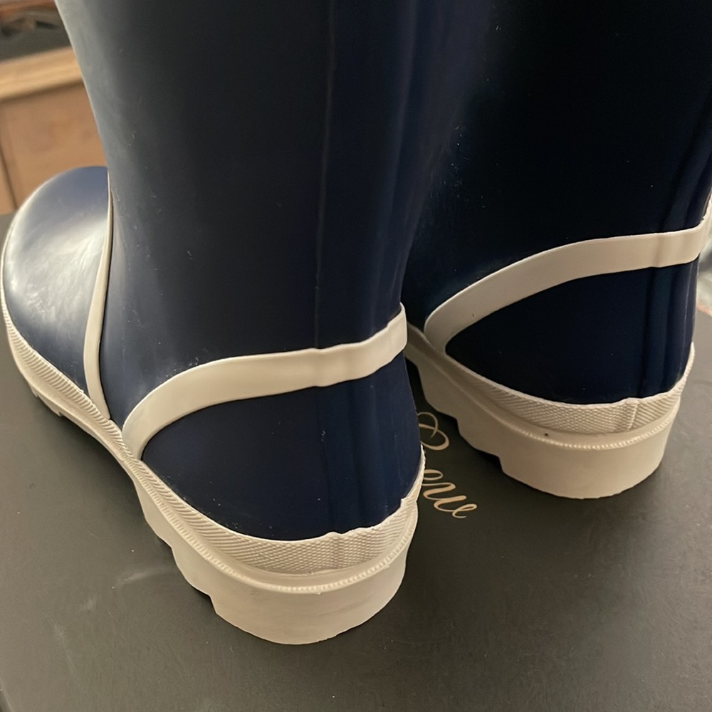 J.Crew Tall lug-sole rain boots BA185 - Picture 5 of 8